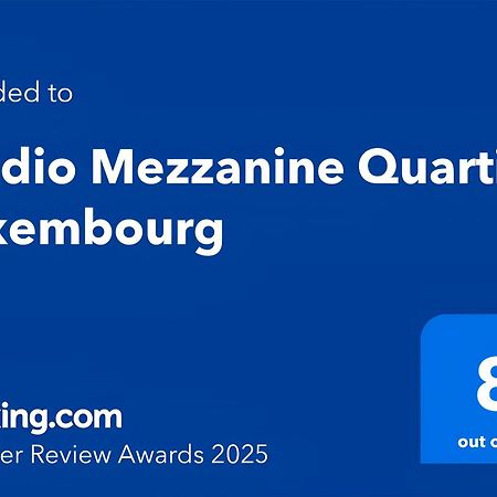 Studio Mezzanine Quartier Luxembourg Free Netflix 巴黎 外观 照片
